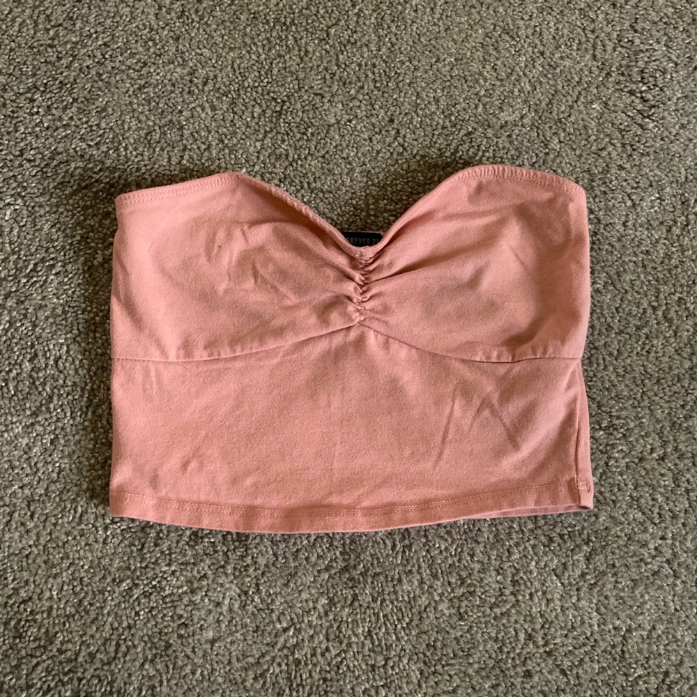 Forever 21 Dusty Pink Tube Top